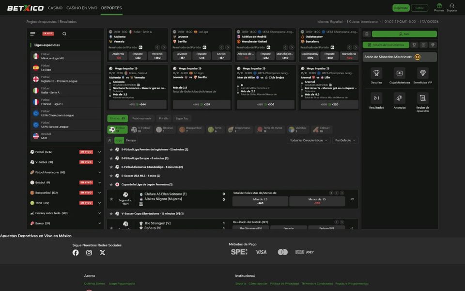 Ставки на спорт Betxico