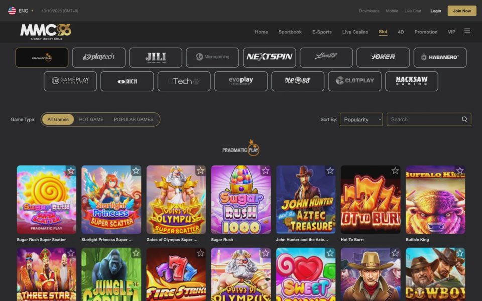 MMC996 casino catalog