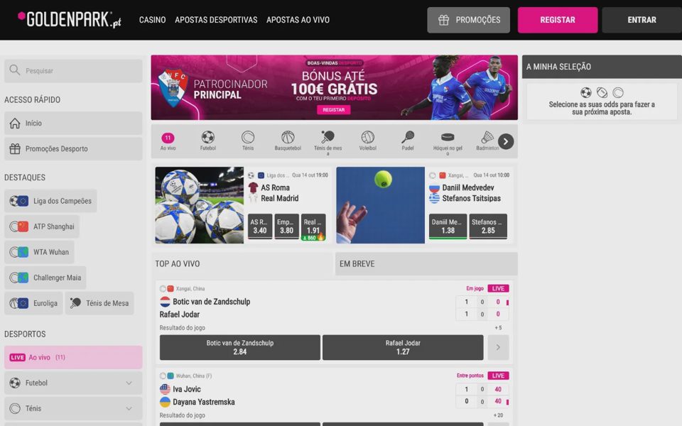 Golden Park sports betting