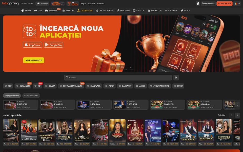 Live-казино Totogaming
