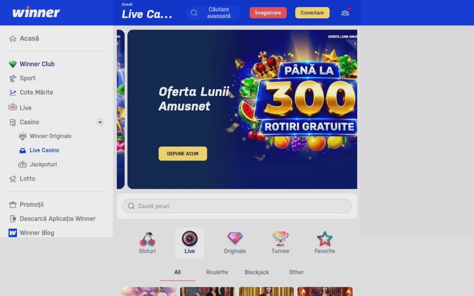 Live-казино Winner