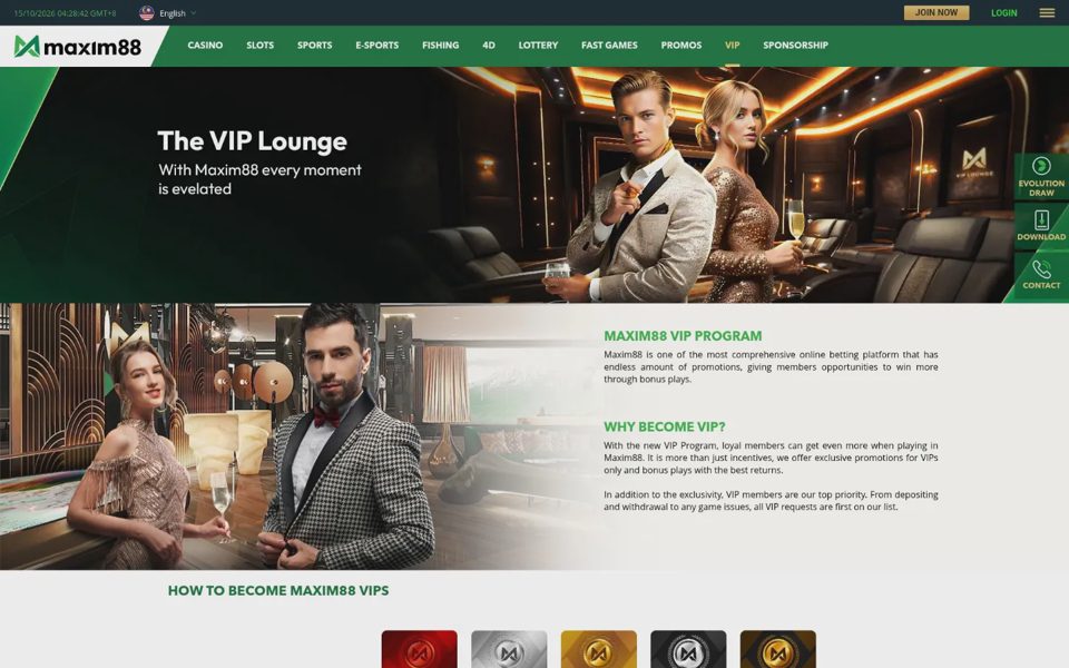 Maxim88 loyalty programme