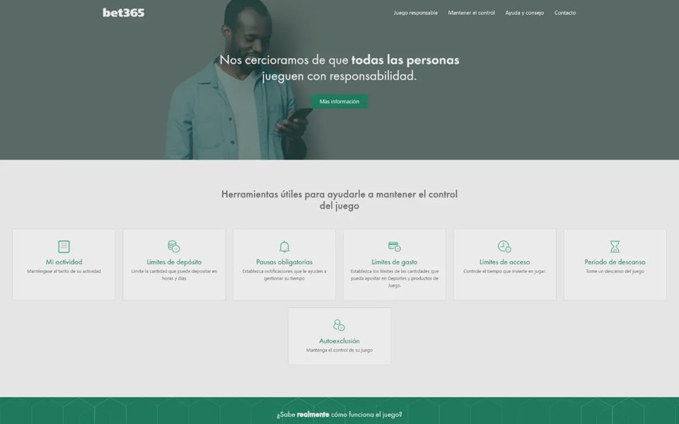 Ответственная игра на bet365