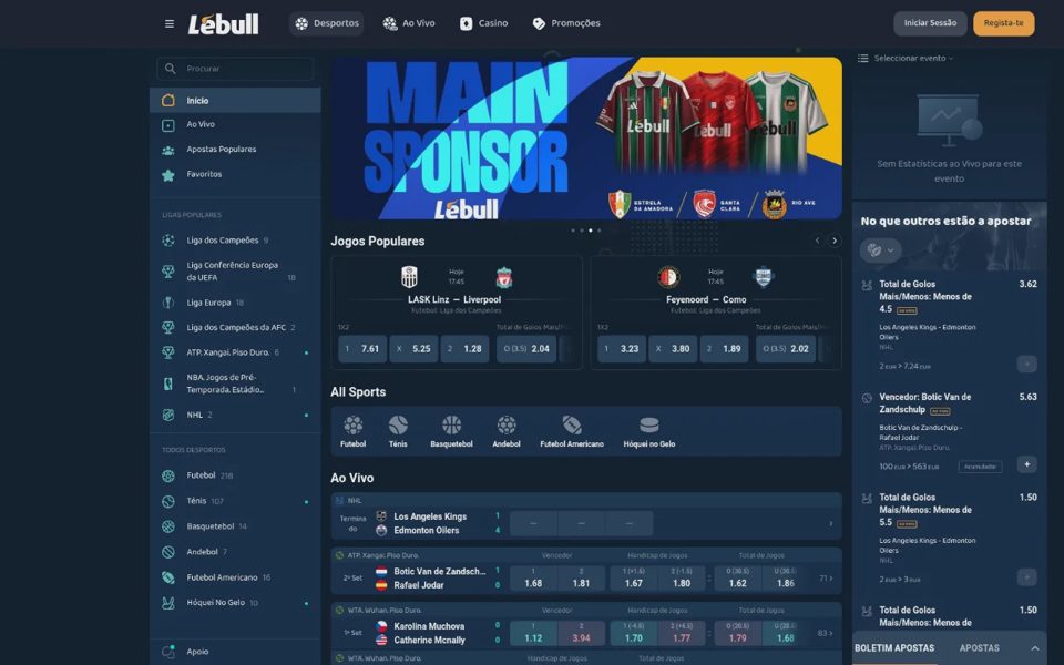 Ставки на спорт Lebull