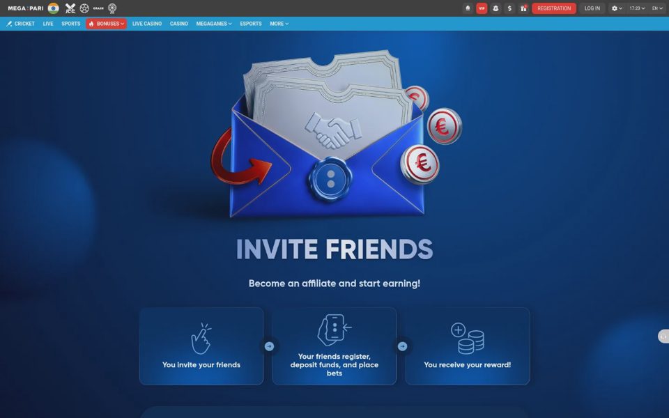 Megapari referral programme