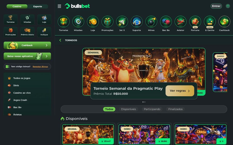 Турниры BullsBet