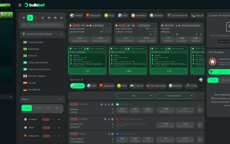 Ставки на спорт BullsBet