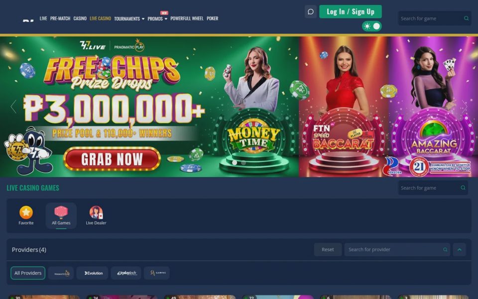 747Live live casino