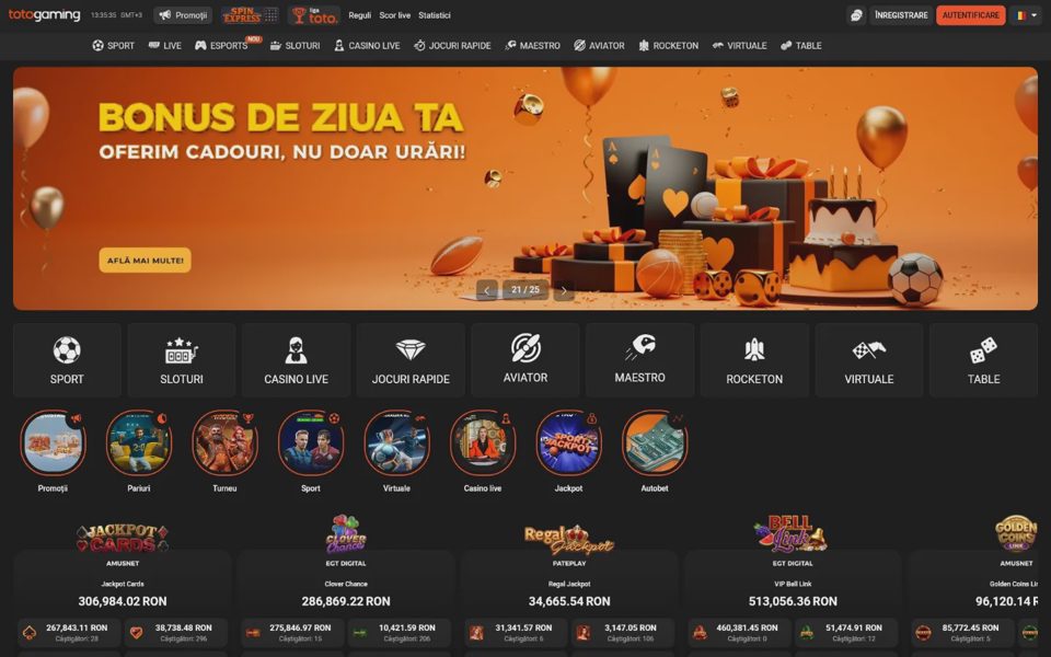 Главная страница Totogaming