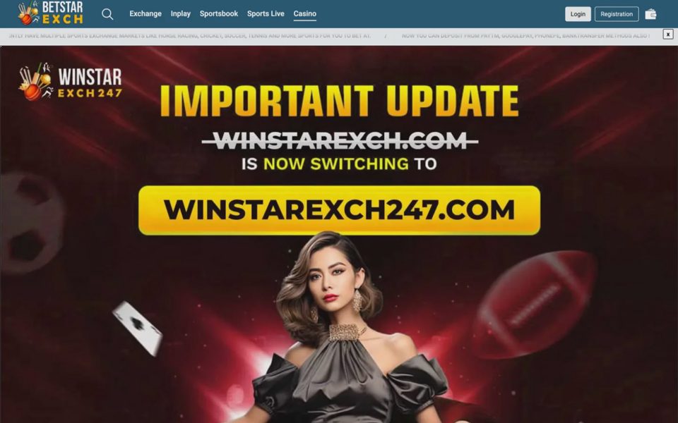 Главная страница Betstarexch