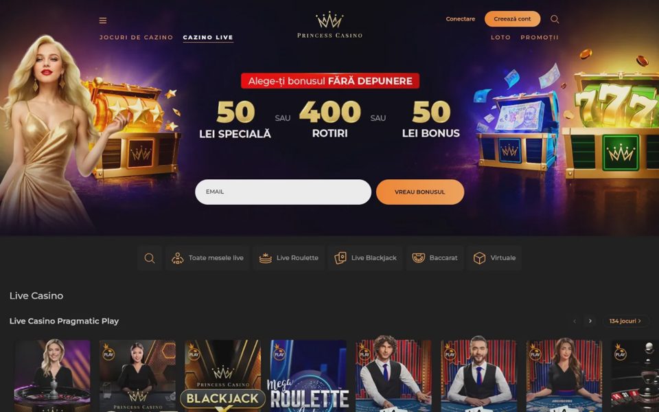 Live-казино Princess Casino