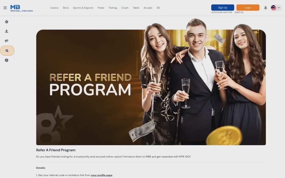 Реферальная программа MB8
