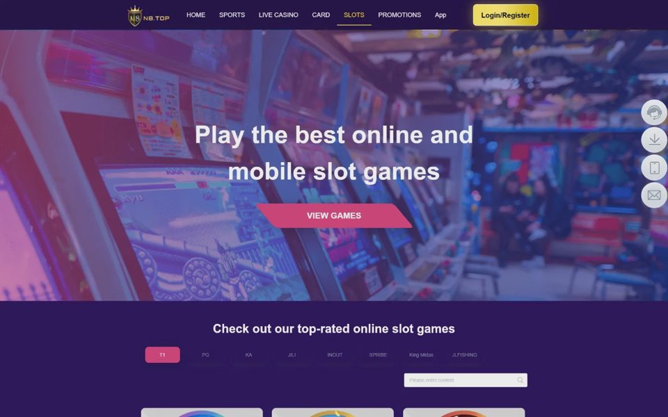 N8 casino catalog