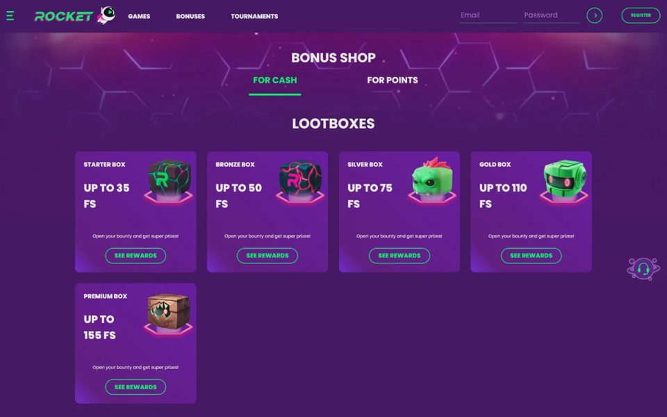 Награды Casino Rocket