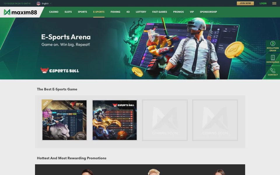 Maxim88 esports